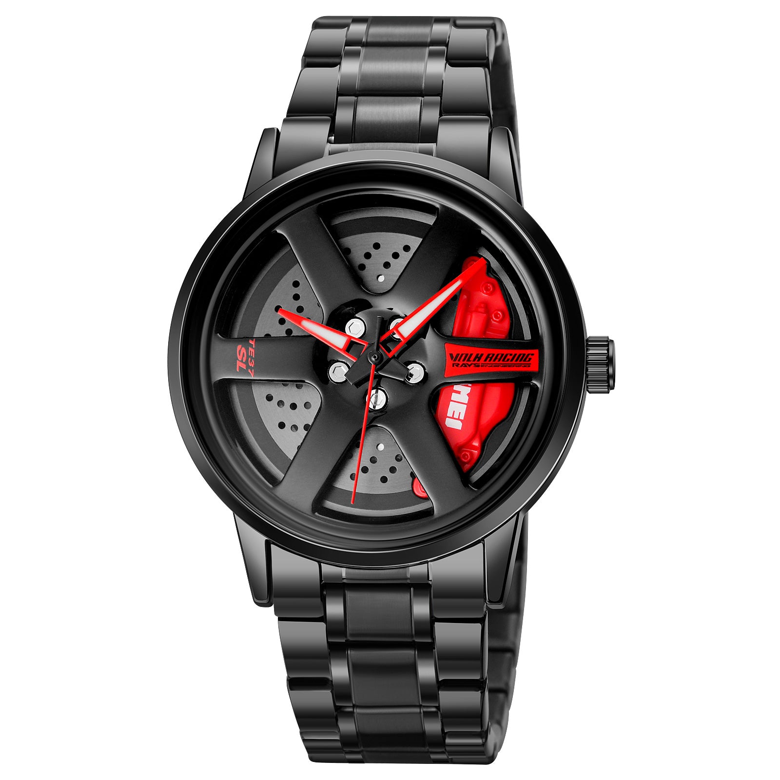 Reloj SKMEI 1787 rin giratorio color rojo, vista frontal