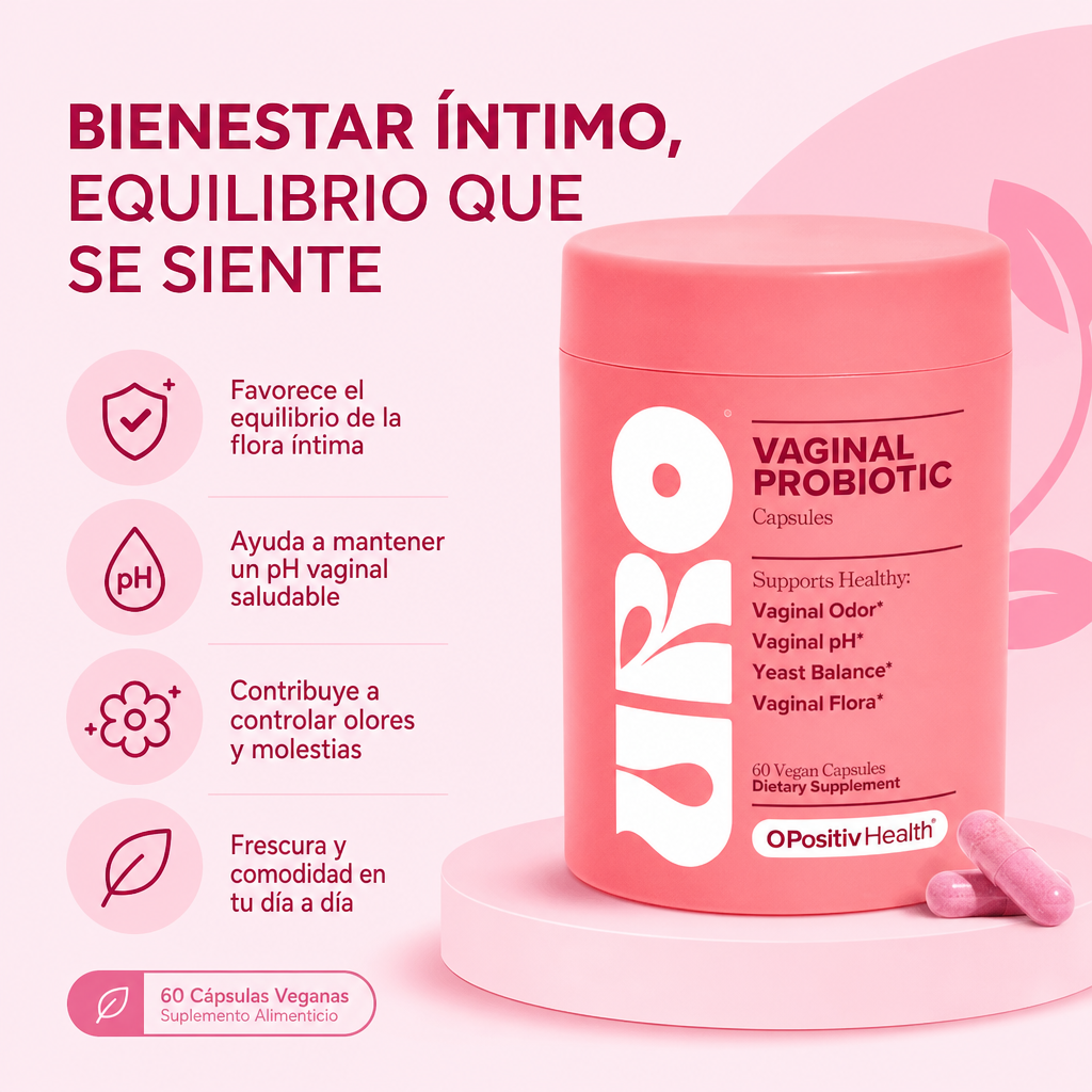 URO Probiotico Vaginal | Regula PH y Olor
