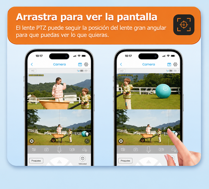 Cámara Solar 4G Doble Lente Autoseguimiento