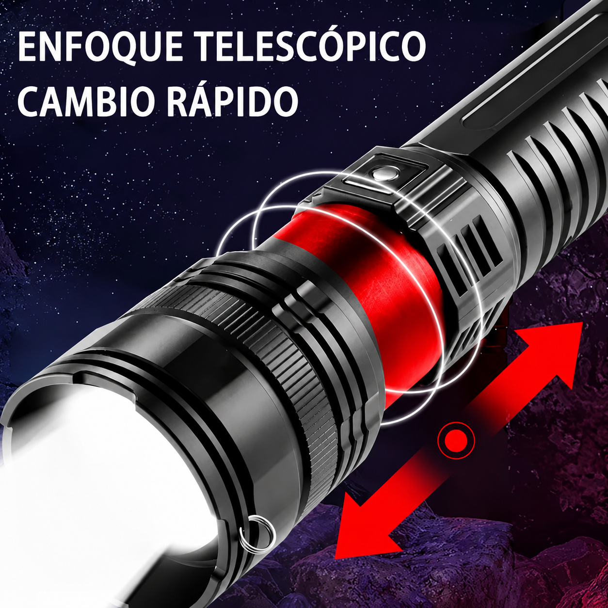 Linterna Táctica Recargable LF-S33