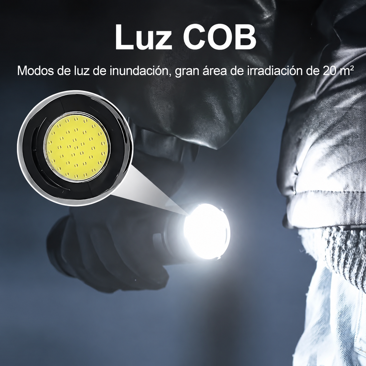 Linterna Táctica Recargable LF-S33